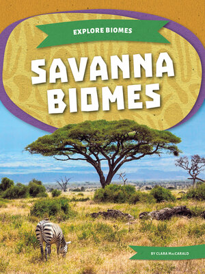 cover image of Savanna Biomes